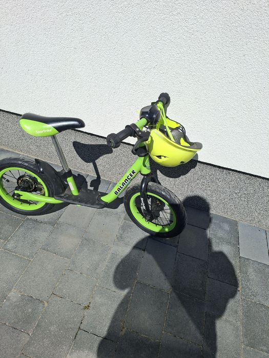 Rowerek biegowy gratis kask