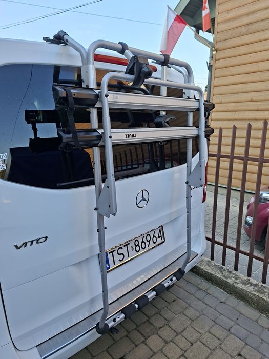 Thule 973 kit 18, bagażnik rowerowy na klapę bus Vito, T4 T5,6 Trafic