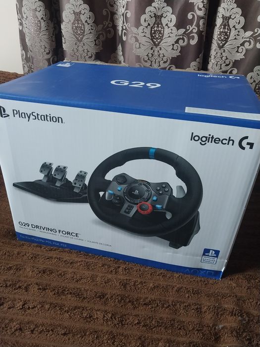 Руль ігровий Logitech G29+коробка передач бу