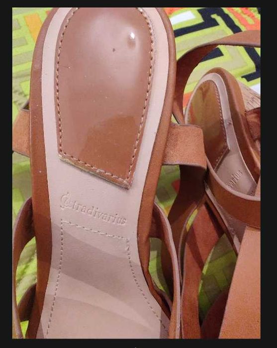 Sandalias Stradivarius como novas nº 38