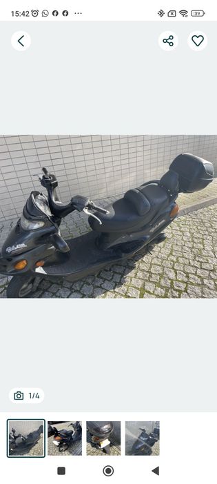 Vendo mota 50cc KYMCO dink