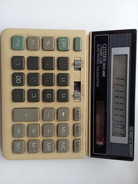 Калькулятор Citizen SDC-868