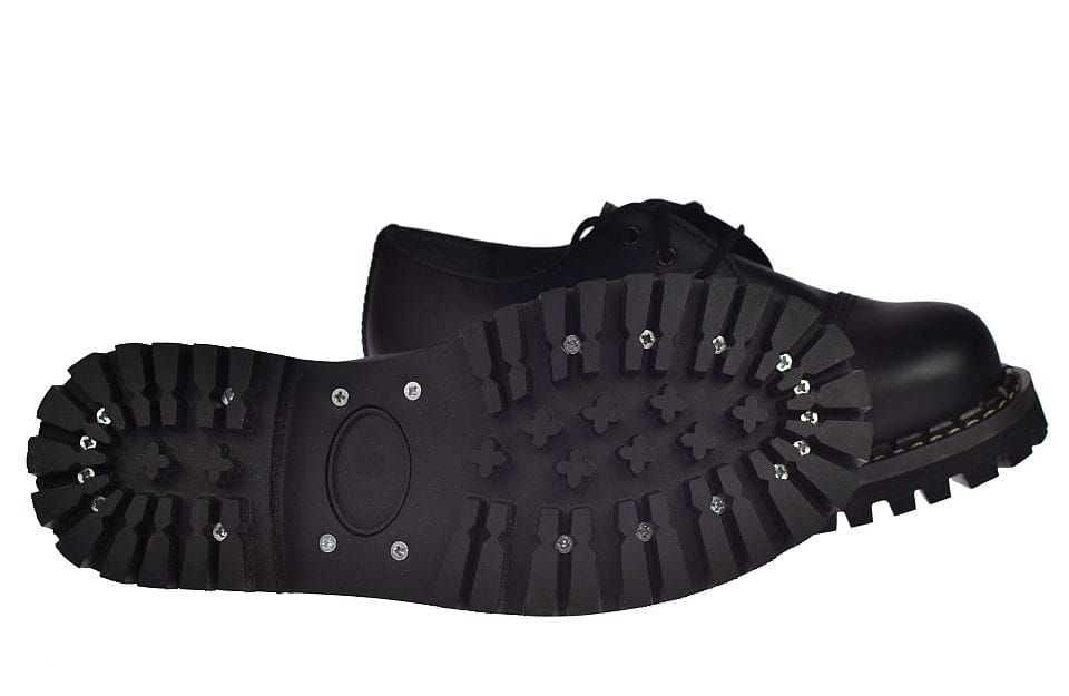 Glany męskie krótkie ze skóry oryginalne polskie półbuty 025 roz. 42