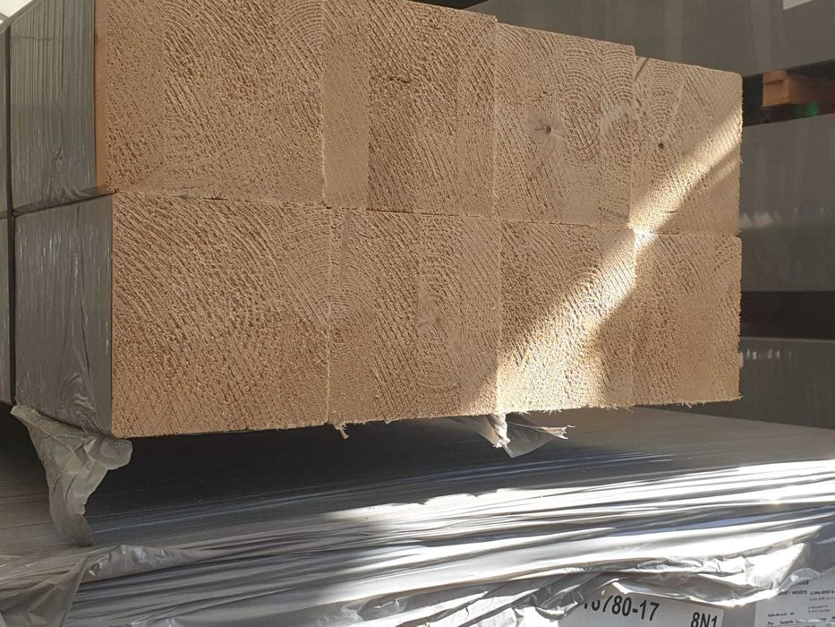 Drewno konstrukcyjne klejone DUO/TRIO różne przekroje