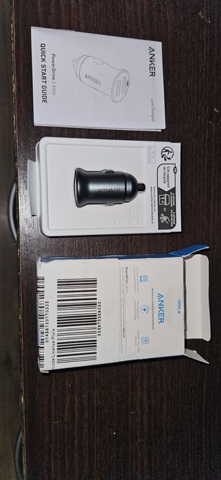 Anker A2727 Samochodowa Ładowarka, 2 Porty USB