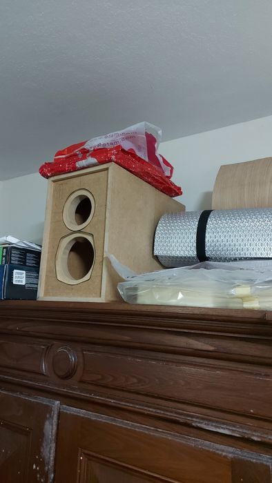 Caixa colunas inerte MDF 3CM para cones de Rogers Ls3/5A