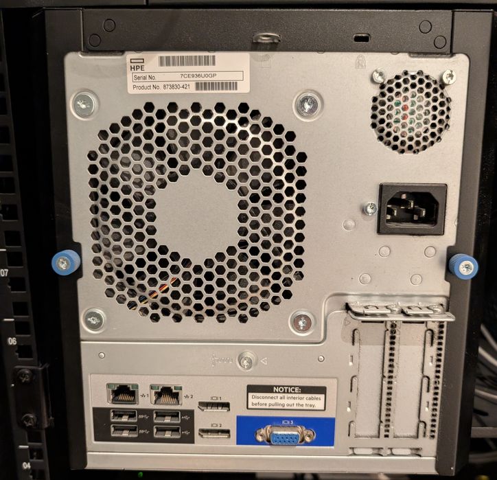 HP Proliant Micro server Gen10 AMD Opteron X3216