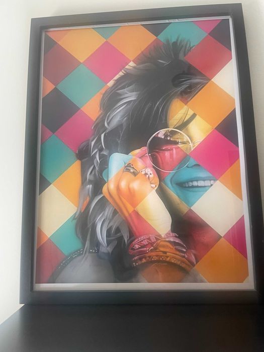 Quadro retangular Janis Joplin