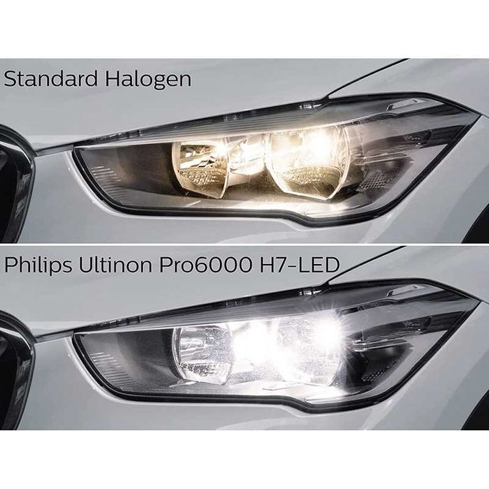 Lâmpadas LED H7 Philips Ultinon Pro6000