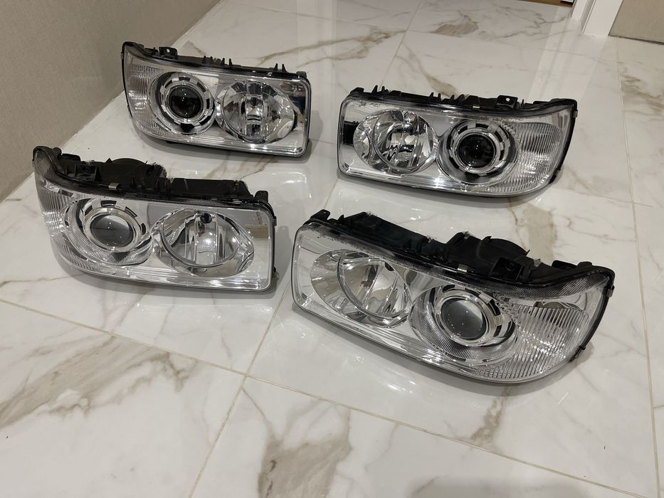 Фари даф 95/105 з bi-led лінзами AMS А3max truck ціна за пару