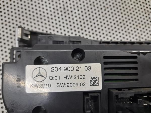 Comando chauffage / sofagem MERCEDES-BENZ Classe C (W204)