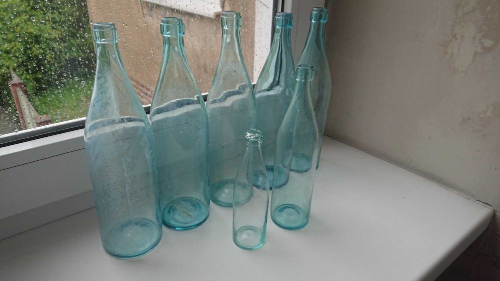 Винтажные пустые бутылки СССР
