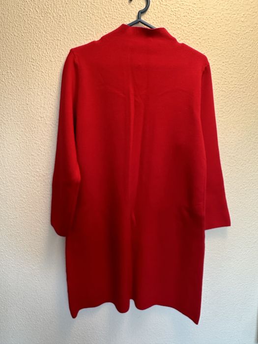 Vestido malha vermelho