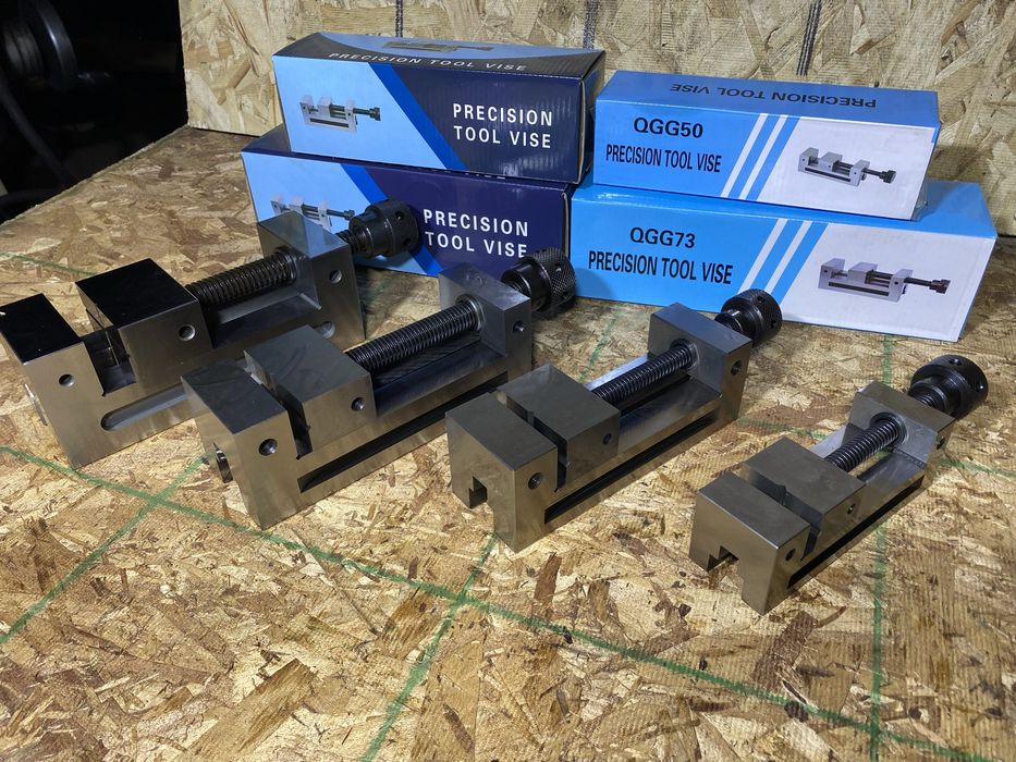 Тиски Лещата сталеві високоточні прецизійні 50-300 мм