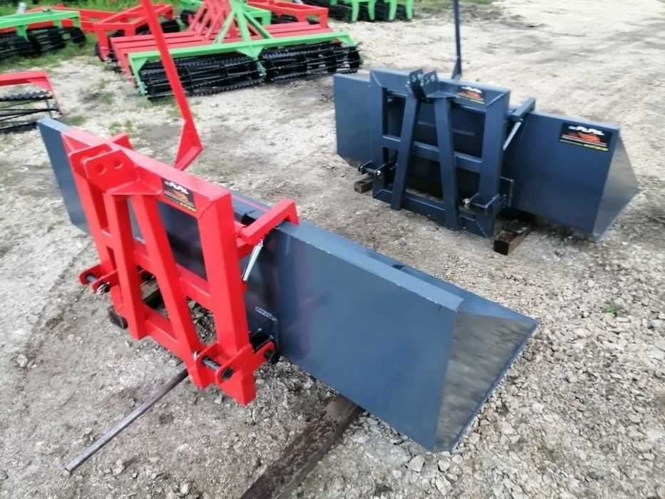 Kiper łycha pług do śniegu  łyżka z kiprem na tył ciągnika