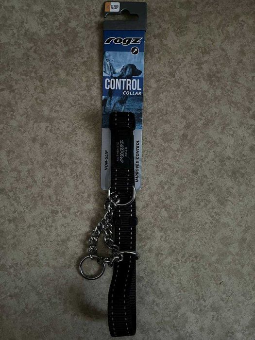Ошейник-полуудавка Rogz Control Collar (размер L, 37-56 см)