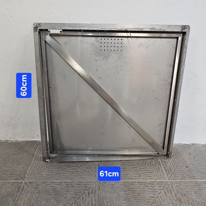 Porta INOX 60A x 61L