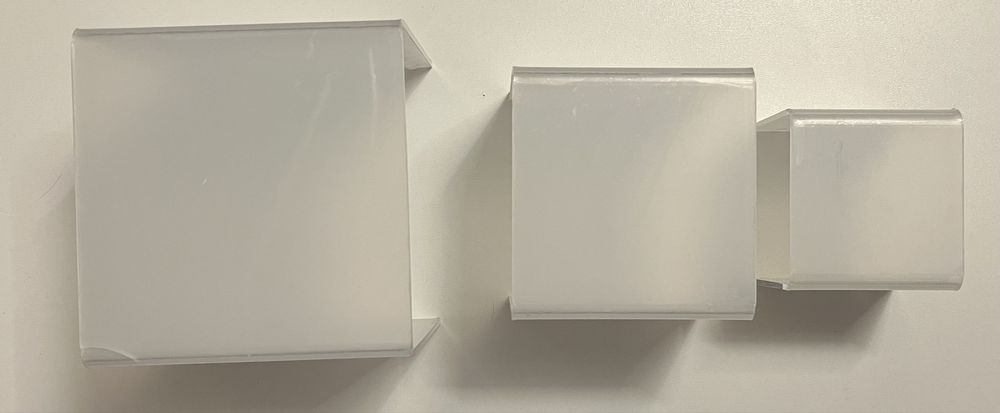 MaoXinTek 3x Stojak Akrylowy 5 mm na biżuterię desery wystawa