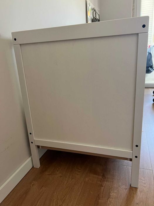 Berço 60x120 cm Ikea SUNDVIK + Colchão Fushia medical care bebé