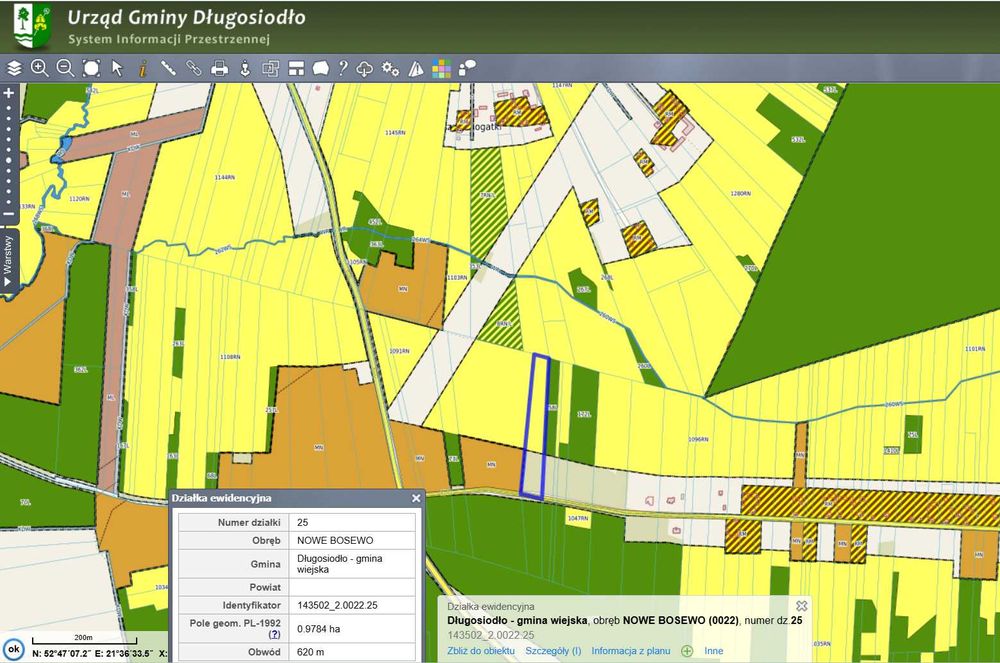 Wyjątkowa działka budowlana przy lesie – Nowe Bosewo / warunki zabudowy / blisko natury