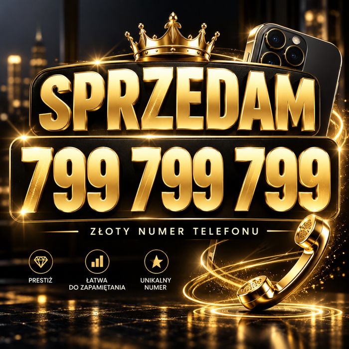 799 799 799 Sprzedam złoty numer telefonu