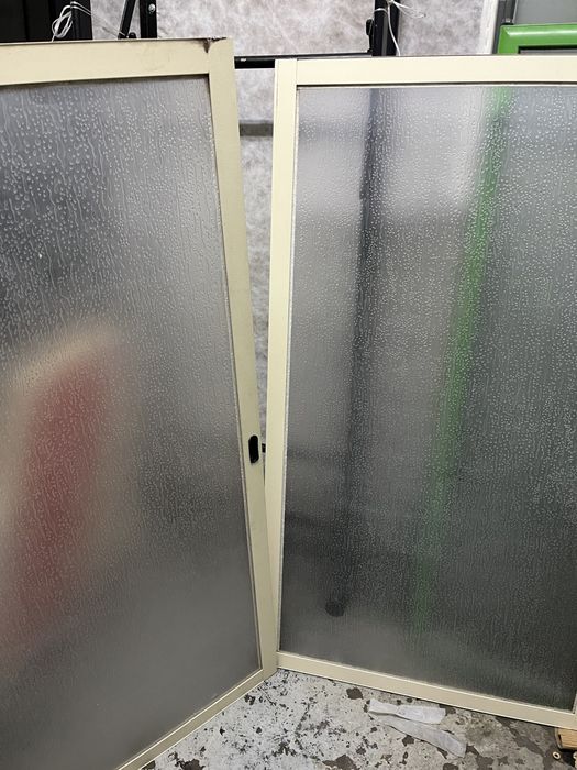 Resguardo de banheira em aluminio 2 portas completo