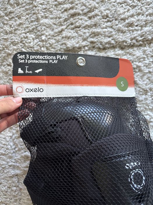 Patins em Linha Oxelo Active Fit 3 – Tam. 40 + Proteções