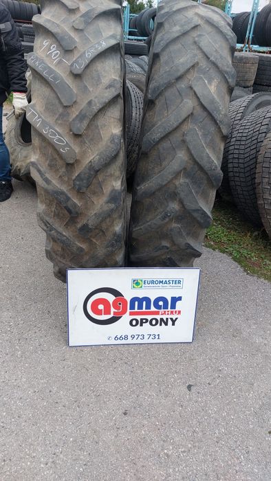 13.6-38 Pirelli TM300s Para opony używane rolnicze przemysłowe