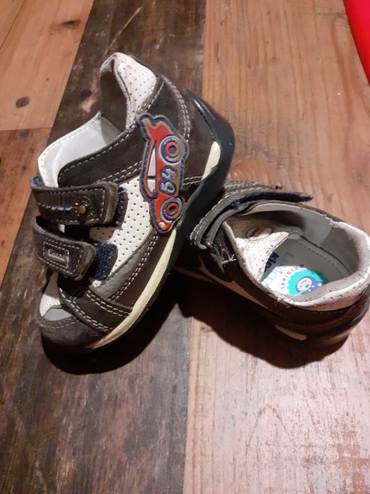 Buty półbuty skórzane Lasocki na wiosnę dla chłopca