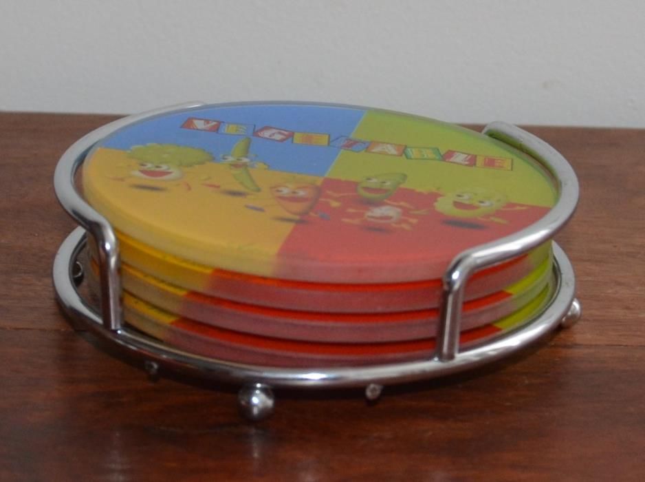 Conjunto bases para copos – Bases em vidro