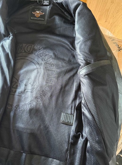 Chaleco de cuero moto Harley talla XL