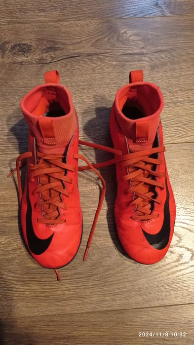 Turfy że skarpetą buty piłkarskie na orlik Nike Mercurial rozm 38 - 24
