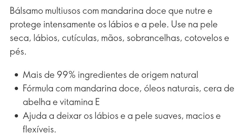 Geleia Real Doce Mandarina ORIFLAME