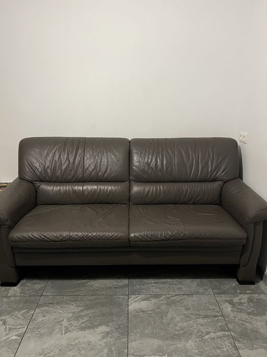 Шкіряний диван привезений з Німеччини