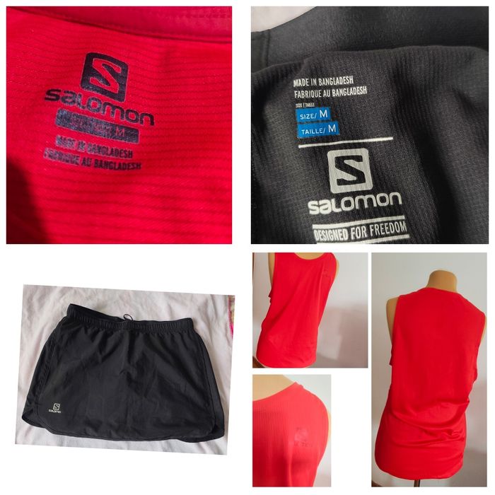Koszulka i spodenki Salomon r.M , zestaw