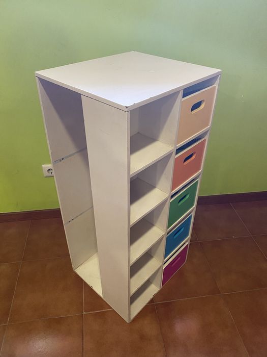 Móvel de Arrumação Infantil Colorido
