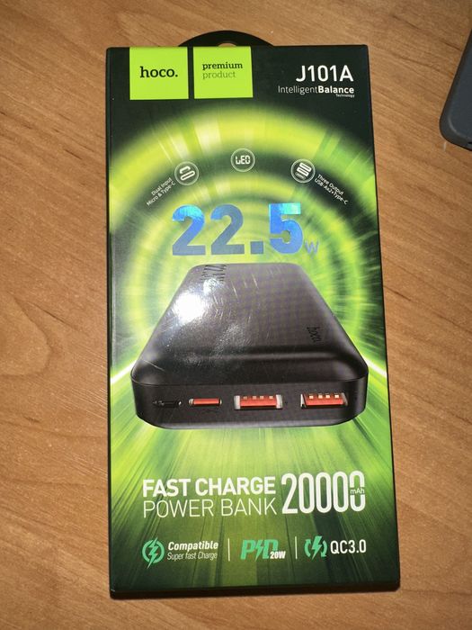PowerBank HOCO J101A ; 2000mAh 22,5W