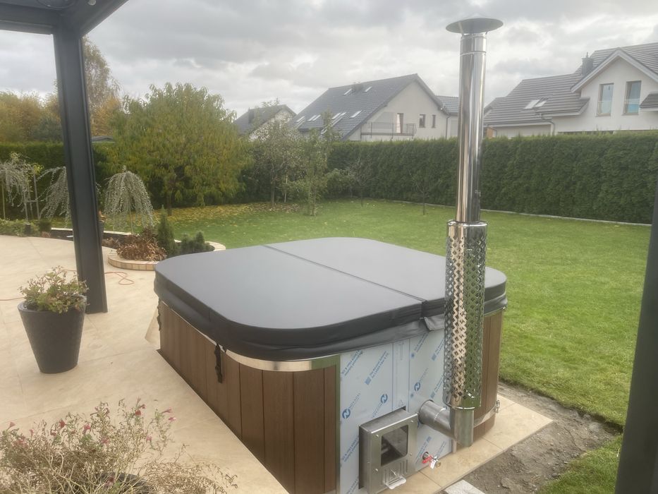 Jacuzzi balia kwadratowa raty mini basen Balia Bania Leżanka