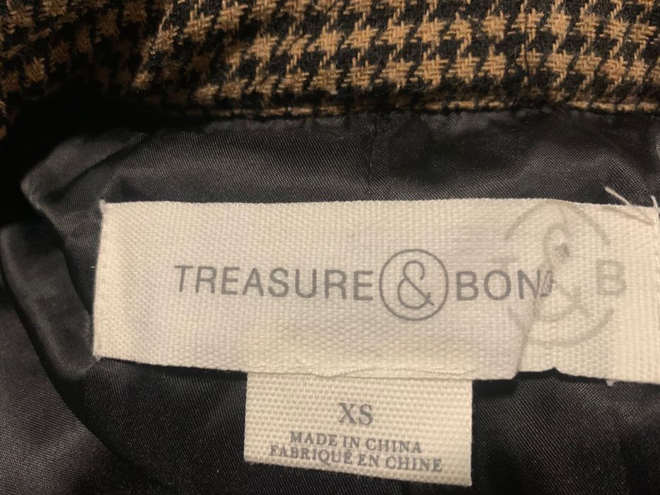 Treasure & (&) bond стебаний тренч пальто