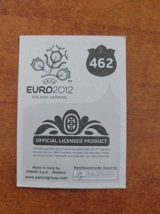 Naklejka Panini - Steve Mandanda