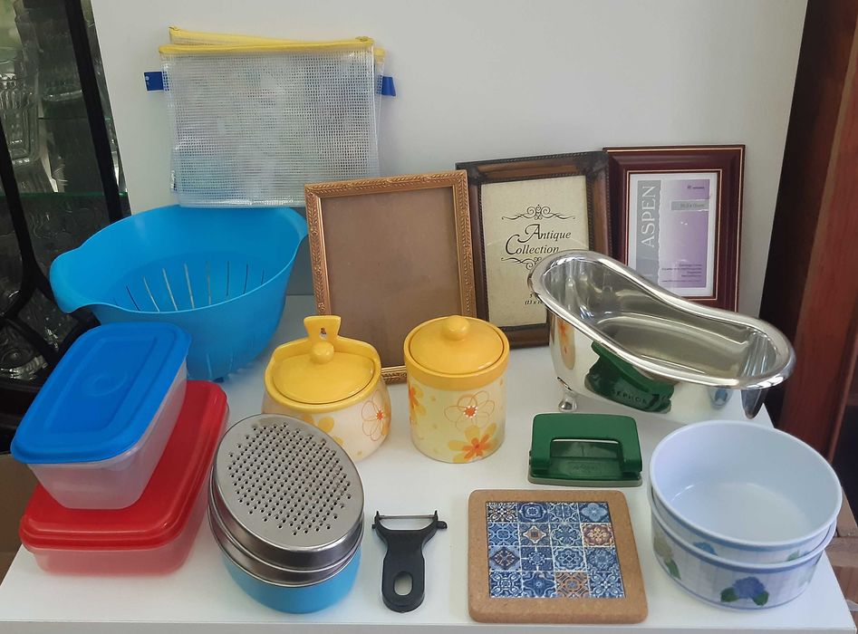 Tudo por 15eur ! Lote de 18 Artigos Diversos para Casa