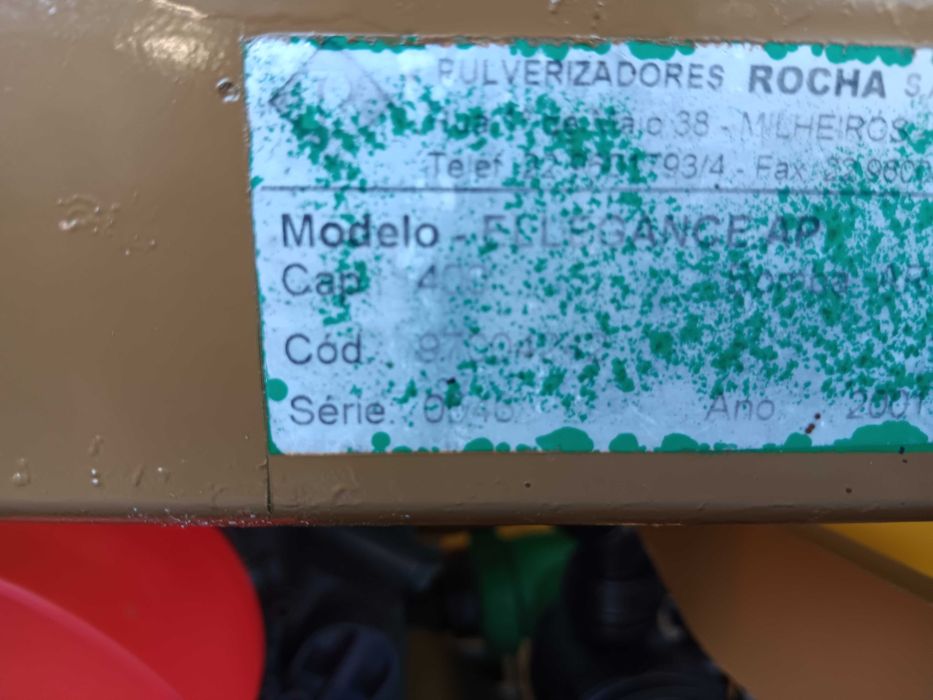 Pulverizador Rocha 400L,