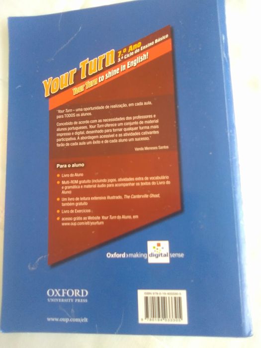 Caderno de atividades 7 Ano de Inglês