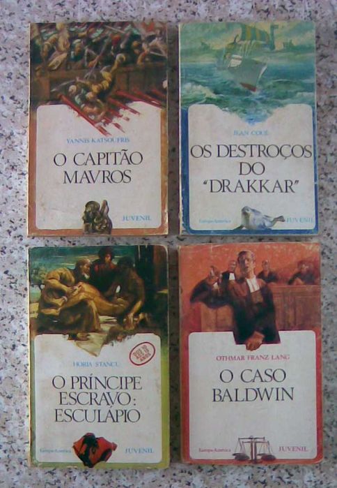 Lote de 13 livros - colecção Juvenil Europa-América - venda individual