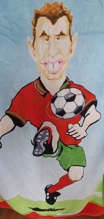 Luís Figo - caricatura