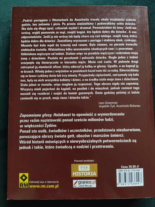 Holokaust prawdziwe historie ocalonych