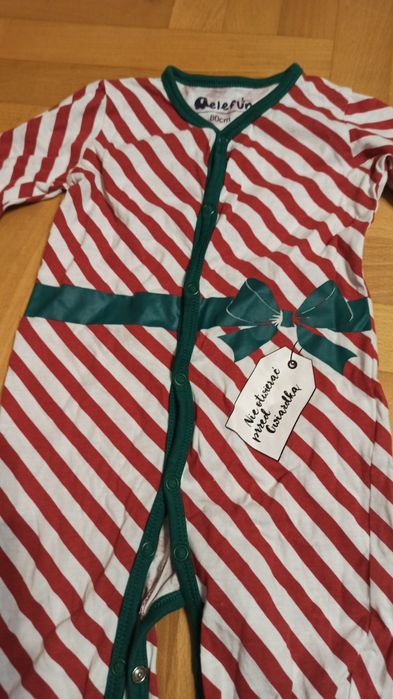 Śpioszki pajacyk body świąteczne