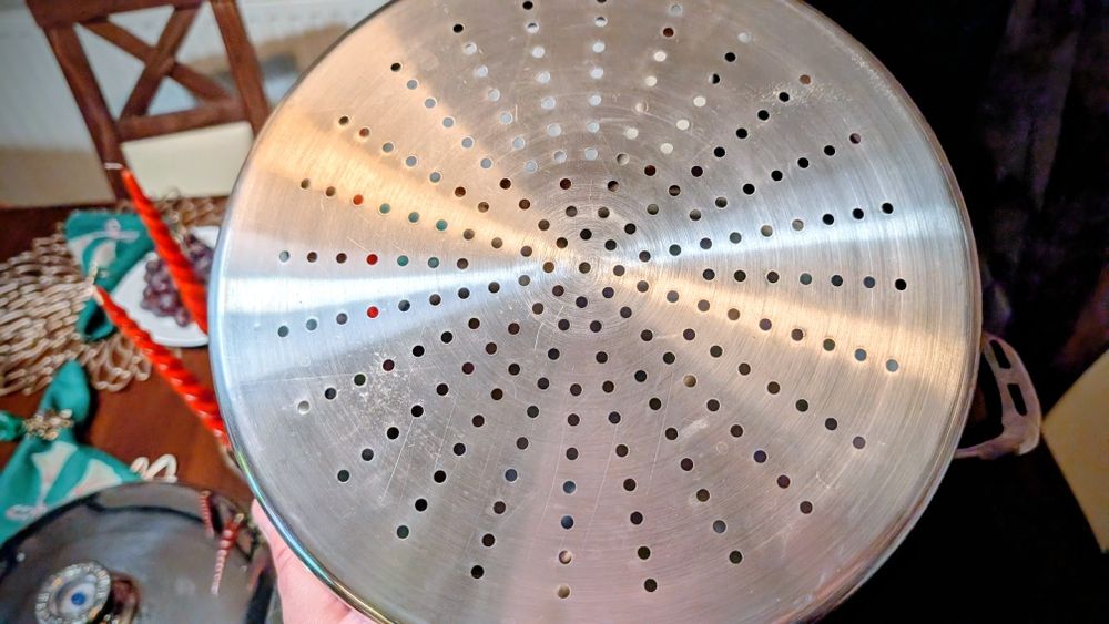 Garnek rondel na parze