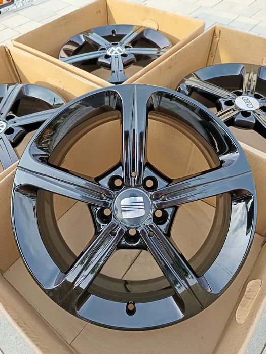 #M21C Alufelgi R17 5x112 ET44 Seat Alhambra Altea Ateca Leon Toledo