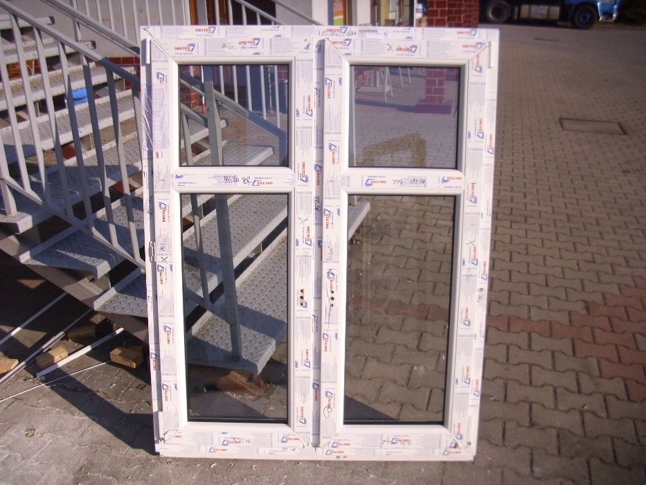 okna nowe białe 164/ 100